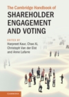 Image for Cambridge Handbook of Shareholder Engagement and Voting
