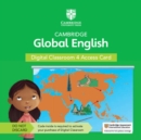 Image for Cambridge Global English Digital Classroom 4 Access Card (1 Year Site Licence)