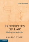 Image for Properties of Law