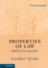Image for Properties of Law: Modern Law and After
