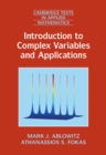 Image for Introduction to Complex Variables and Applications