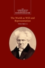 Image for Schopenhauer: The World as Will and Representation: Volume 2
