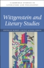 Image for Wittgenstein and Literary Studies