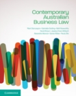 Image for Contemporary Australian Business Law