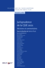 Image for Jurisprudence de la CJUE 2021