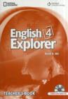 Image for English Explorer 4: Teacher&#39;s Book with Class Audio CD