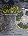 Image for Basics of Research Methods for Criminal Justice and Criminology