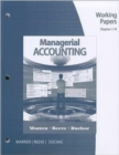 Image for Working Papers, Chapters 1-14 for Warren/Reeve/Duchac&#39;s Managerial  Accounting, 11th