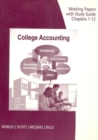 Image for Working Papers Study Guide, Chapters 1-12 for  Nobles/Scott/McQuaig/Bille&#39;s College Accounting, 11th