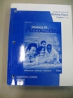Image for Working Papers, Chapters 1-17 for Gilbertson/Lehman&#39;s Century 21  Accounting: Multicolumn Journal, 10th