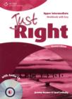 Image for Just Right Upper Intermediate: Workbook with Key and Audio CD