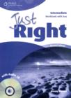 Image for Just Right Intermediate: Workbook with Key and Audio CD
