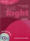 Image for Just Right Upper Intermediate: Teacher&#39;s Book with Class Audio CD