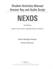 Image for Answer Key with Audio Script for Spaine Long/Carreira/Madrigal  Velasco/Swanson&#39;s Nexos, 3rd