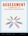 Image for Assessment : In Special and Inclusive Education