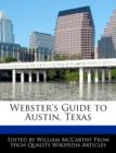 Image for Webster&#39;s Guide to Austin, Texas