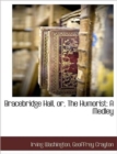 Image for Bracebridge Hall, or, The Humorist : A Medley