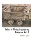 Image for Index of Mining Engineering Literature Vol. 2