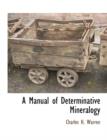 Image for A Manual of Determinative Mineralogy