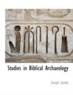 Image for Studies in Biblical Archaeology