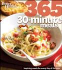 Image for Better homes and gardens 365 30-minute meals