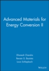 Image for Advanced Materials for Energy Conversion II