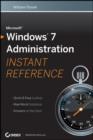 Image for Microsoft Windows 7 Administration Instant Reference