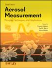 Image for Aerosol measurement: principles, techniques, and applications.