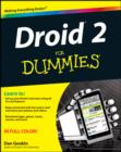 Image for Droid 2 For Dummies