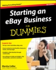 Image for Starting an eBay Business For Dummies