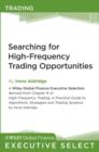 Image for Searching for High-Frequency Trading Opportunities : 153