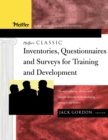 Image for Pfeiffer&#39;s classic inventories, questionnaires and surveys for training and development