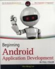 Image for Beginning Android application development