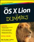 Image for Mac OS X Lion for dummies