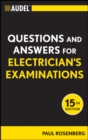 Image for Audel questions and answers for electrician&#39;s examinations.