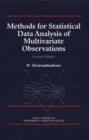 Image for Methods for statistical data analysis of multivariate observations