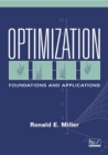 Image for Optimization: Foundations and Applications