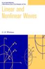 Image for Linear and nonlinear waves
