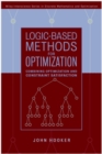 Image for Logic-based methods for optimization: combining optimization and constant satisfaction