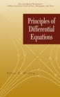 Image for Principles of differential equations