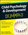 Image for Child psychology &amp; development for dummies