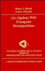 Image for Lie Algebras with Triangular Decompositions