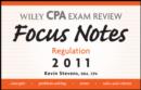 Image for Wiley CPA examination review focus notes.: (Regulation 2011)
