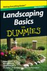 Image for Landscaping Basics For Dummies, Mini Edition