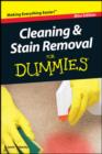 Image for Cleaning &amp; stain removal for dummies