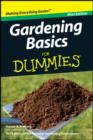 Image for Gardening basics for dummies