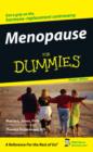 Image for Menopause for dummies.