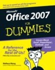 Image for Office 2007 for Dummies