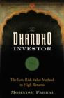 Image for The Dhandho Investor: The Low Risk Value Method to High Returns