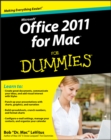 Image for Office 2011 for Mac for Dummies
